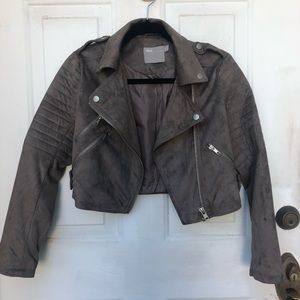 ASOS Cropped Moto Jacket